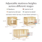 Babyletto Yuzu 8-in-1 Convertible Crib with All-Stages Conversion Kits