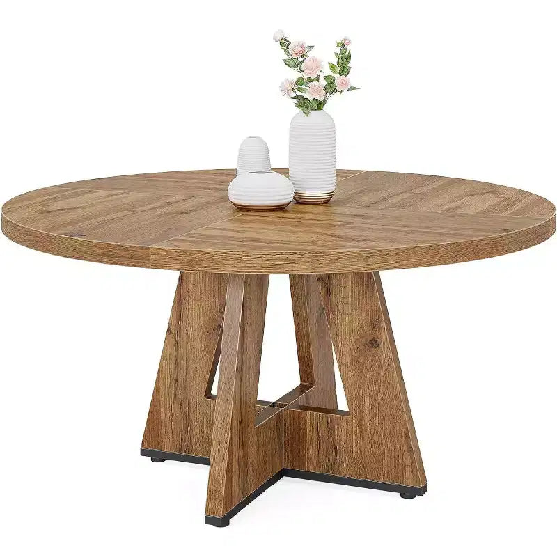 47 Inch Round Dining Table for 4 people