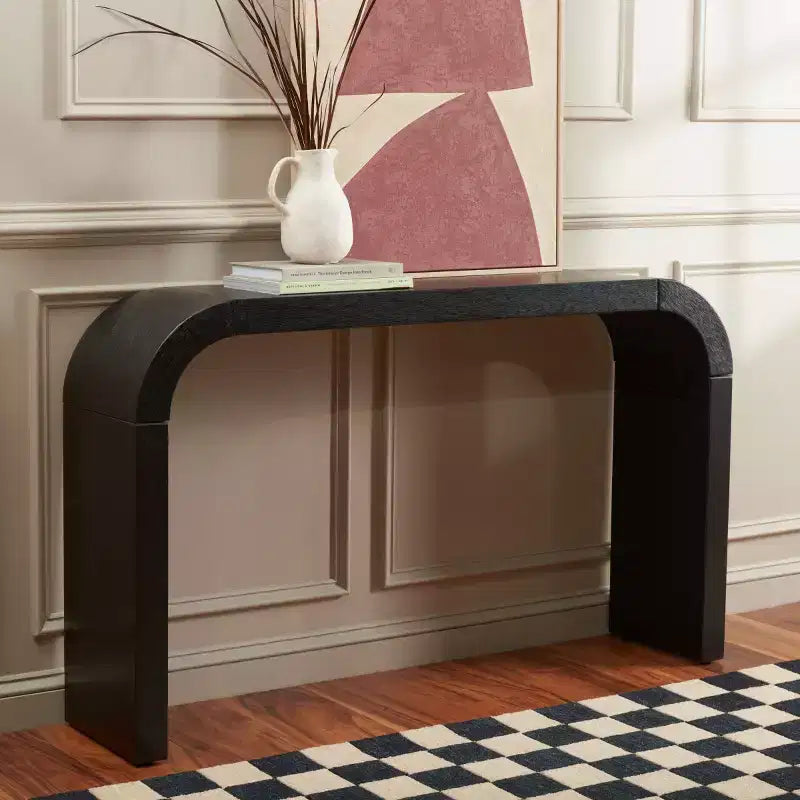 Liasonya Curved Console Table - CNS6604 -Safavieh