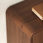 Modern Manufactured White Wood Shoe Cabinet