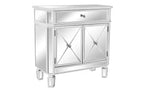 27.56 Mirrored Dresser with 1 Drawer and 2 Doors