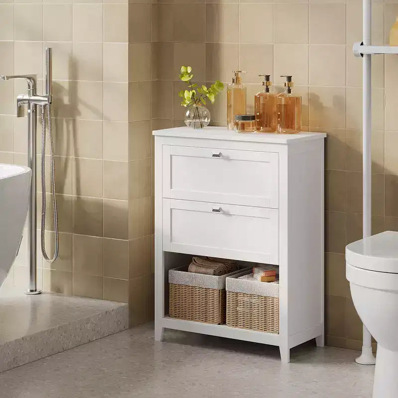 Armadio contenitore versatile con divisori, cesti e cassetti regolabili – Soluzione di organizzazione elegante