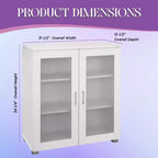 Mobile contenitore 2 ante, credenza a buffet, mobile contenitore da pavimento per cucina, sala da pranzo, soggiorno, ingresso