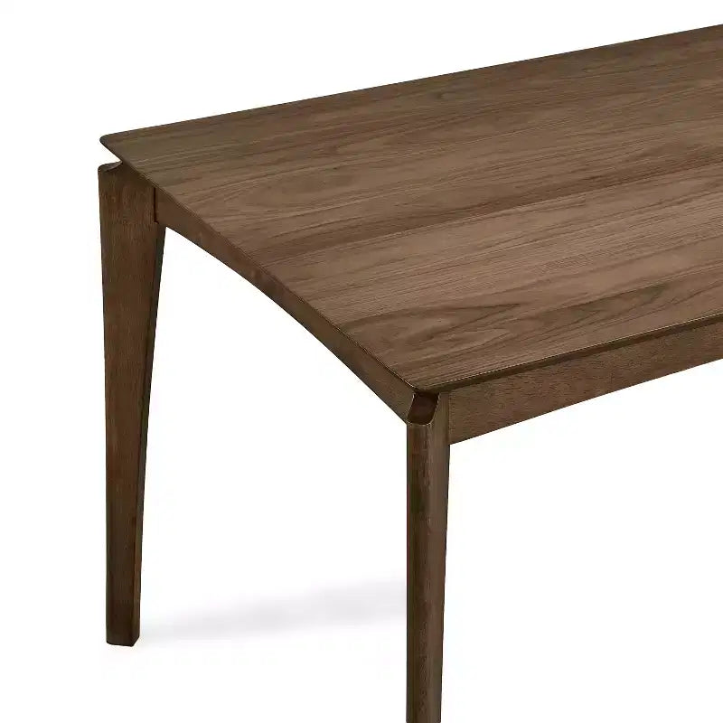 Set da pranzo da 7 pezzi Amesbury in legno e tessuto