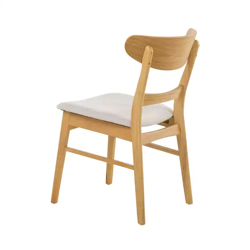 Set da pranzo da 7 pezzi Amesbury in legno e tessuto