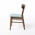 Set da pranzo da 7 pezzi Amesbury in legno e tessuto