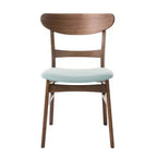 Set da pranzo da 7 pezzi Amesbury in legno e tessuto