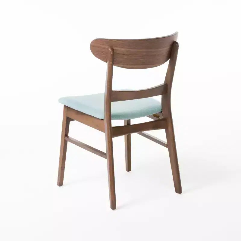 Set da pranzo da 7 pezzi Amesbury in legno e tessuto