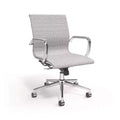 Alera Siskin Fabric Managers Chair - Gray/Silver
