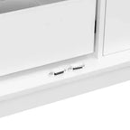 Dispensa da cucina indipendente alta 183 cm, grande armadio da sala da pranzo con ante e ripiani regolabili