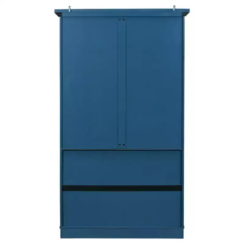 Dispensa da cucina indipendente alta 183 cm, grande armadio da sala da pranzo con ante e ripiani regolabili
