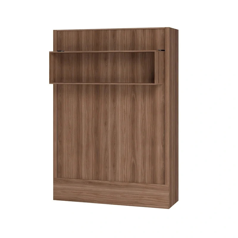 Easy Lift Brazilian Queen Contemporary Murphy Bed with Shelf