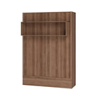Easy Lift Brazilian Queen Contemporary Murphy Bed with Shelf