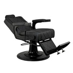 Heavy Duty Barber Chair Reclining Barbershop Styling Chair, Black