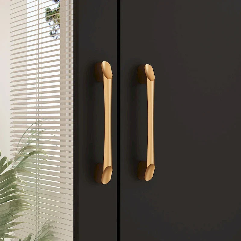 Wardrobe Closet Armoire wi/Mirror & Scalable Hanging Rod Space Saving
