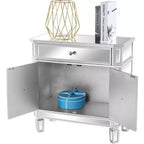 27.56 Mirrored Dresser with 1 Drawer and 2 Doors