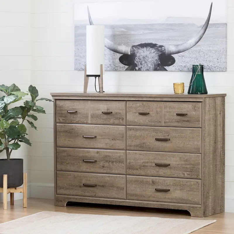 8-drawer Double Dresser