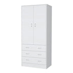 Prescott Armoire - White