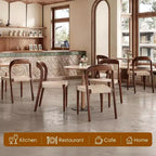 Pexfix Wood Stackable Dining Room Chair Set of 4
