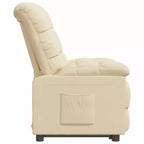 Recliner Chair with Adjustable Backrest and Footrest, Modern Lounge Chair Thick Padded Seat for Living Room & Bedroom