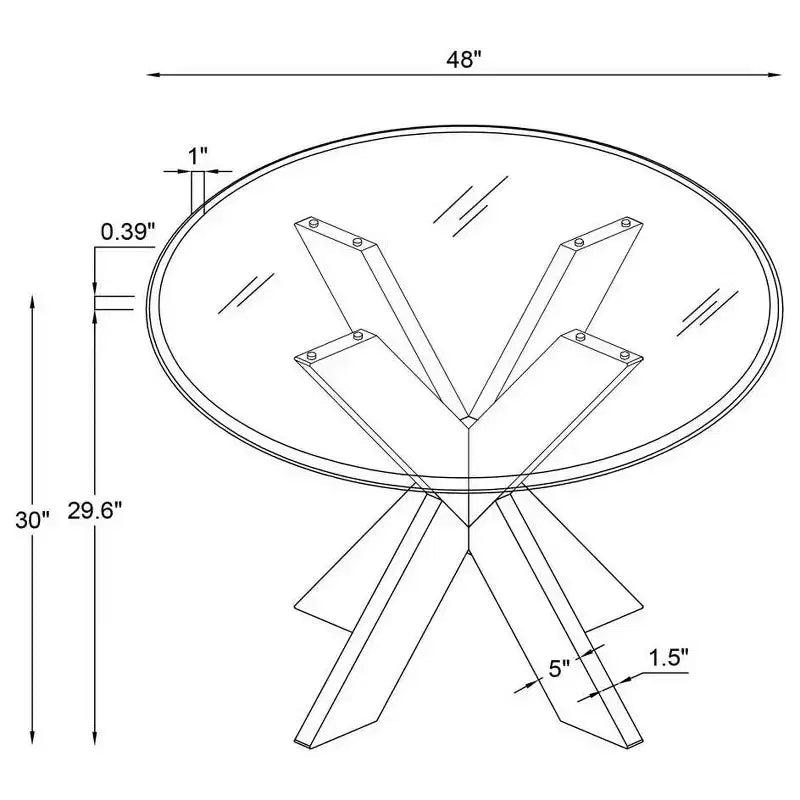 Axbridge Dining Table - Powell