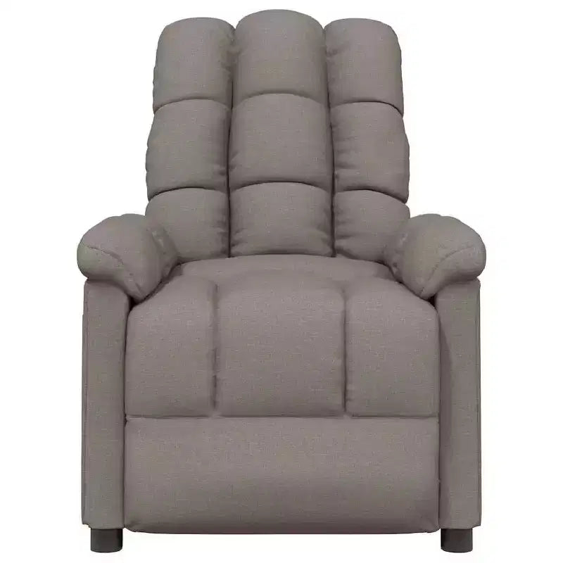 Recliner Chair with Adjustable Backrest and Footrest, Modern Lounge Chair Thick Padded Seat for Living Room & Bedroom