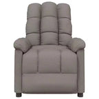 Recliner Chair with Adjustable Backrest and Footrest, Modern Lounge Chair Thick Padded Seat for Living Room & Bedroom