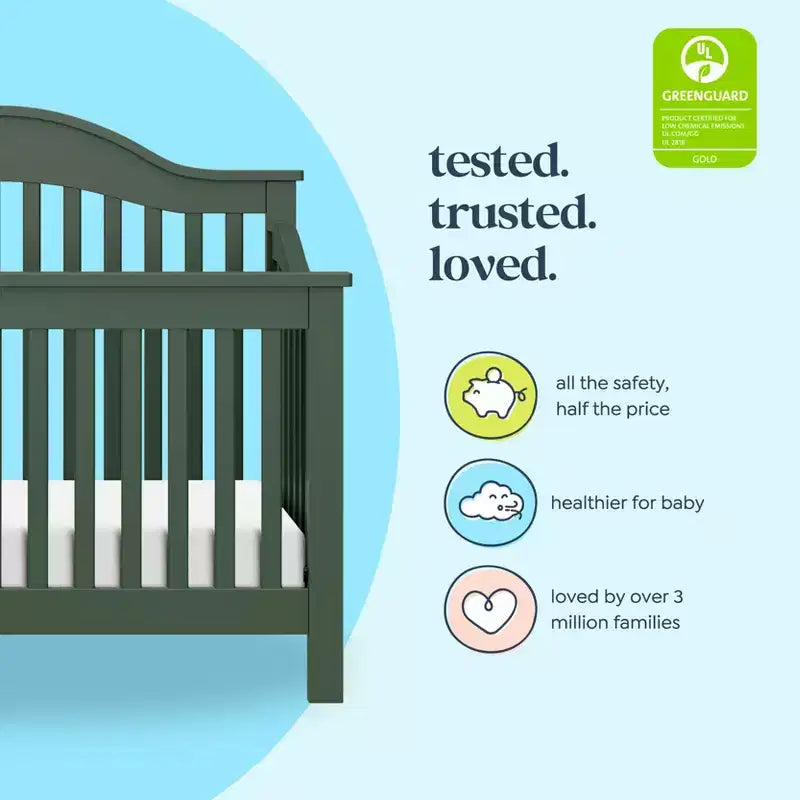 daVinci Jayden 4-in-1 Convertible Crib
