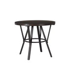 Set da pranzo rotondo Galway 5 pezzi antracite