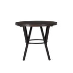 Set da pranzo rotondo Galway 5 pezzi antracite