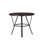 Set da pranzo rotondo Galway 5 pezzi antracite