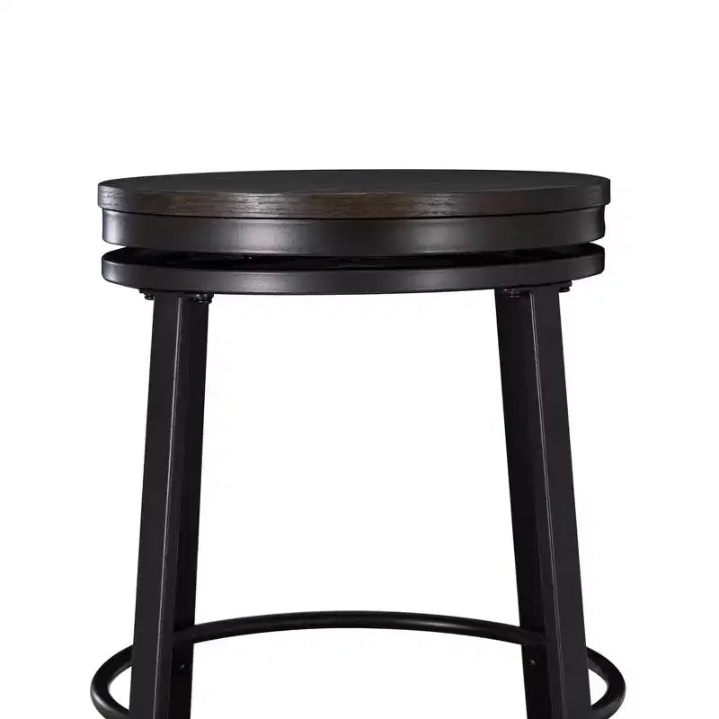 Set da pranzo rotondo Galway 5 pezzi antracite