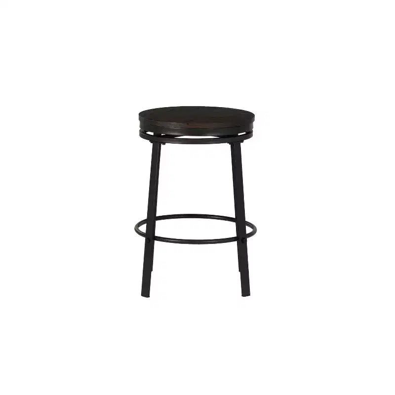 Set da pranzo rotondo Galway 5 pezzi antracite