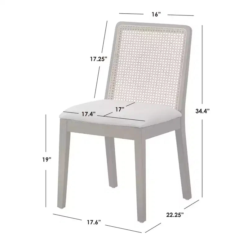 Set da pranzo Newington da 6 pezzi in rovere chiaro/beige con panca