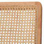 Set da pranzo Newington da 6 pezzi in rovere chiaro/beige con panca
