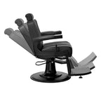 Heavy Duty Barber Chair Reclining Barbershop Styling Chair, Black