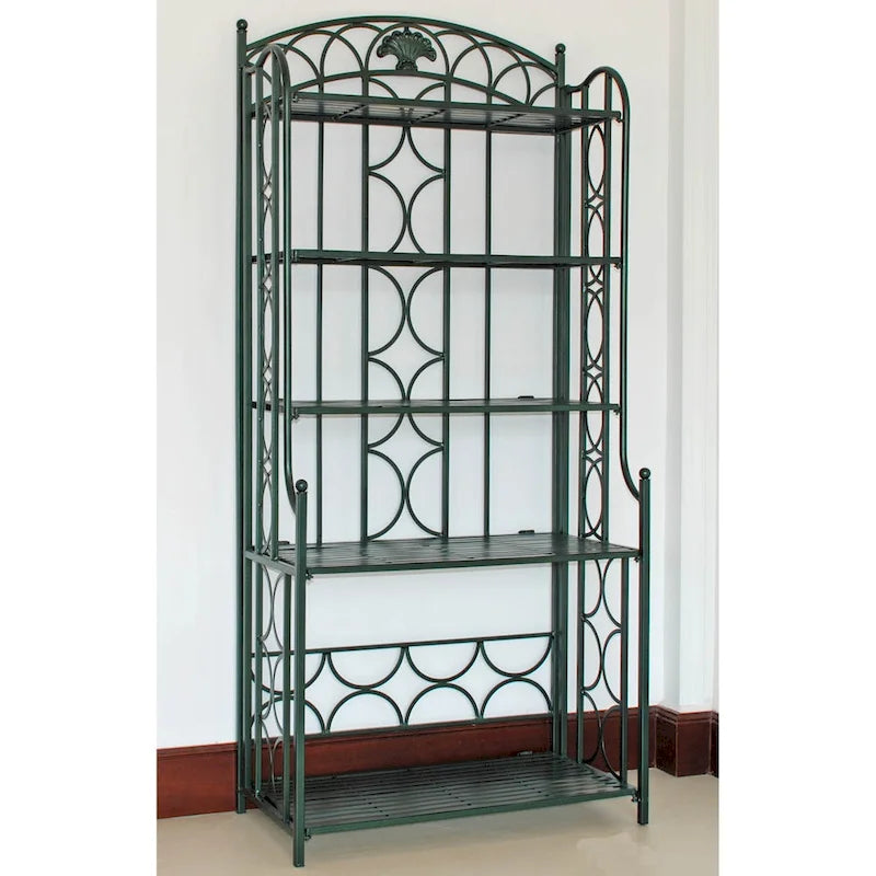 Mandalay 5-Tier Iron Baker's Rack