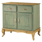 Wood Buffet Sideboard Green