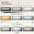 71 Kitchen Pantry Cabinet with LED Lights, 6 Door Shelves, a Drawer and 4 Adjustable Shelves