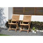 Amazonia Teak Sessa 13 piece Extendable Patio Dining Set - 13 Piece