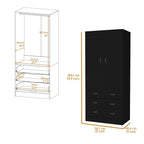 Prescott Armoire - White