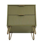 Dumbo 2 Drawer Nightstands Olive Green