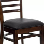 Flash Furniture Ladder Back Wooden Restaurant Chair