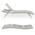 All Weather Wicker Chaise Lounge - Set of 2
