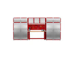 Seville Classics UltraHD 2-Piece Extra-Wide Storage Cabinet Set, 60 x 24