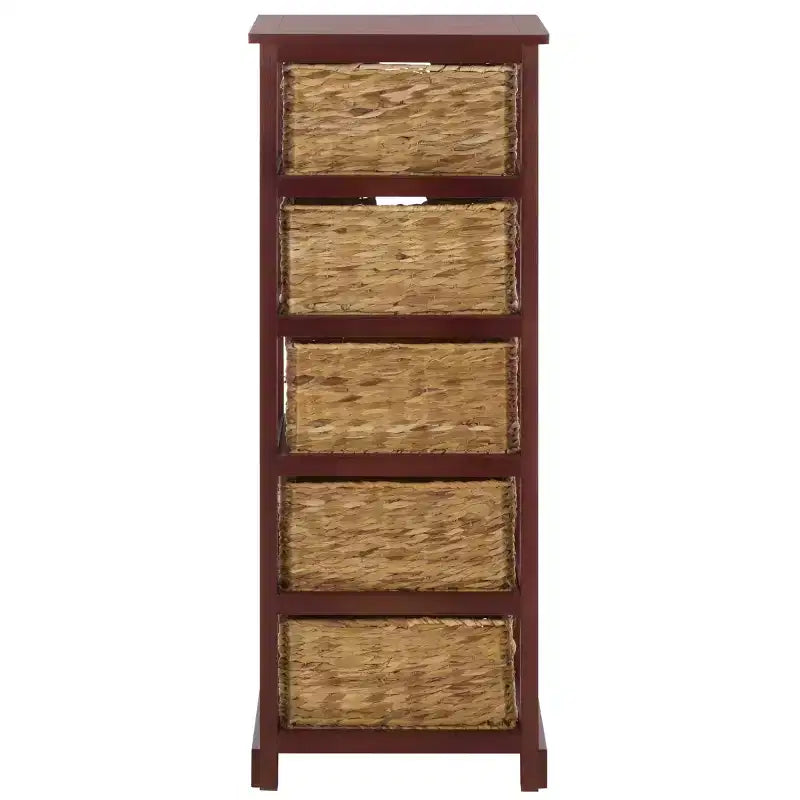 Vedette 5 Basket Storage Tower - AMH5739 - Safavieh Couture