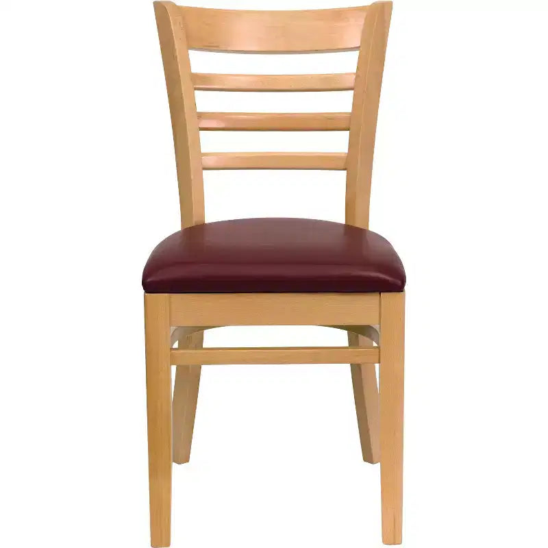 Flash Furniture Ladder Back Wooden Restaurant Chair