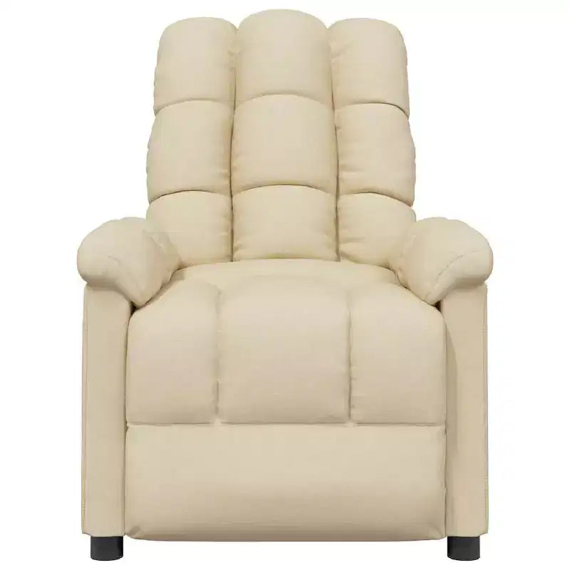Recliner Chair with Adjustable Backrest and Footrest, Modern Lounge Chair Thick Padded Seat for Living Room & Bedroom