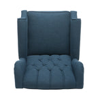 Fauteuils inclinables en tissu touffeté Walter (lot de 2) par Christopher Knight Home
