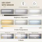 71 Kitchen Pantry Cabinet with LED Lights, 6 Door Shelves, a Drawer and 4 Adjustable Shelves